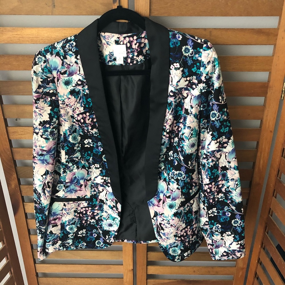 LC Floral Blazer